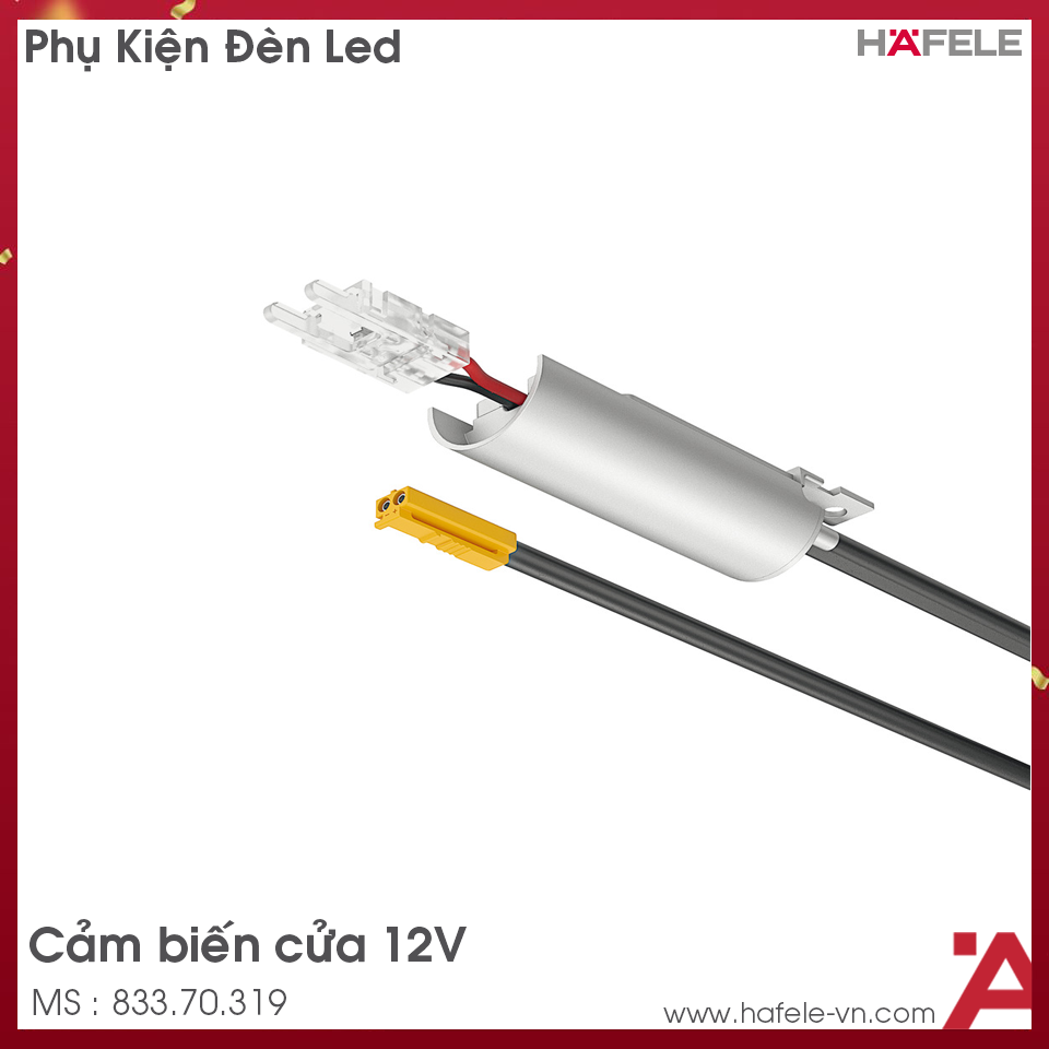 Cảm Biến Cửa Cho Thanh Dẫn Đèn Led Hafele 833.70.319