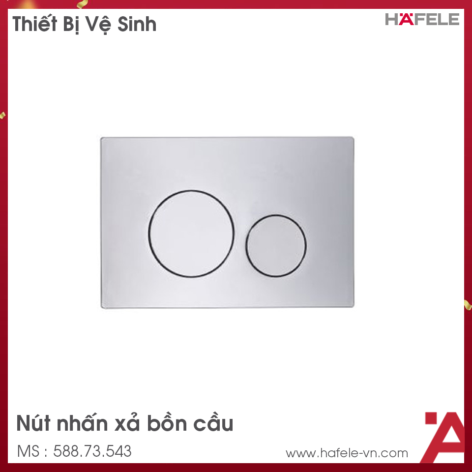 Nút Nhấn Xả Thải Mechanical Tròn Hafele 588.73.543