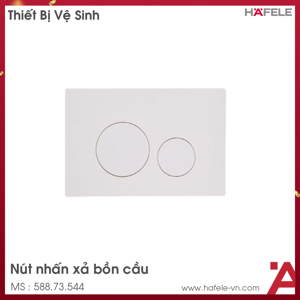 Nút Nhấn Xả Thải Mechanical Tròn Hafele 588.73.544