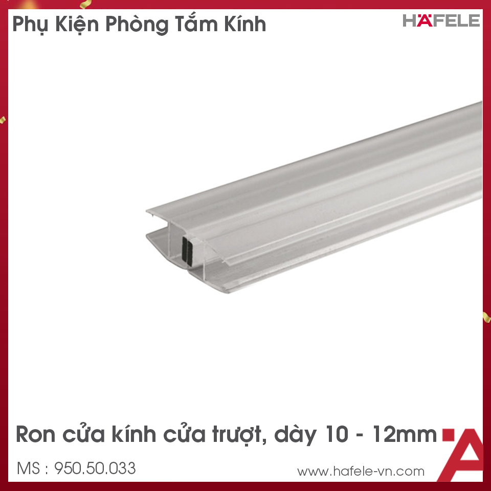 Ron Cửa Kính 10-12mm Cho Cửa Trượt Hafele 950.50.033