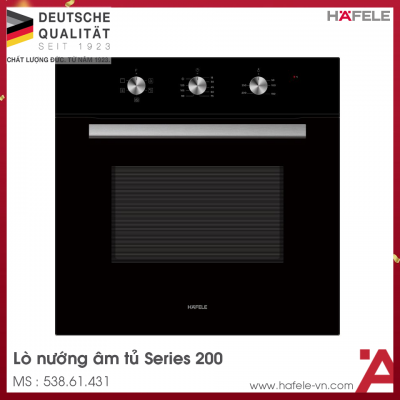 Lò Nướng Âm Tủ HO-2K65A Hafele 538.61.431