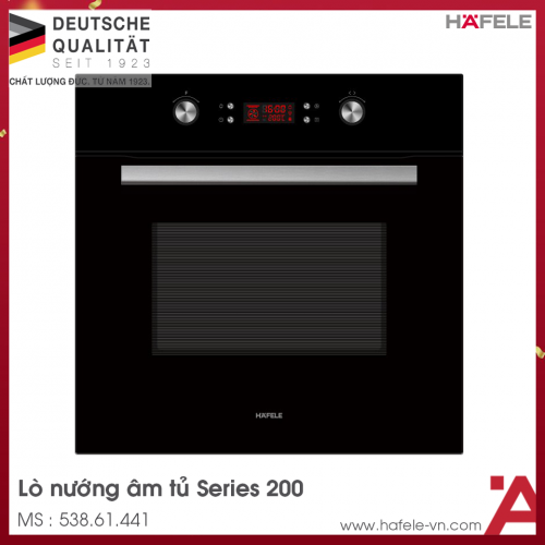 Lò Nướng Âm Tủ HO-2KT65A Hafele 538.61.441