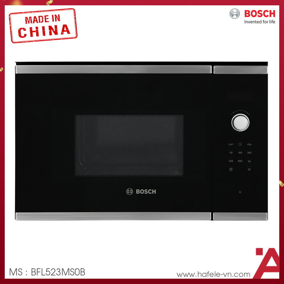 Lò Vi Sóng Âm Tủ Bosch BFL523MS0B