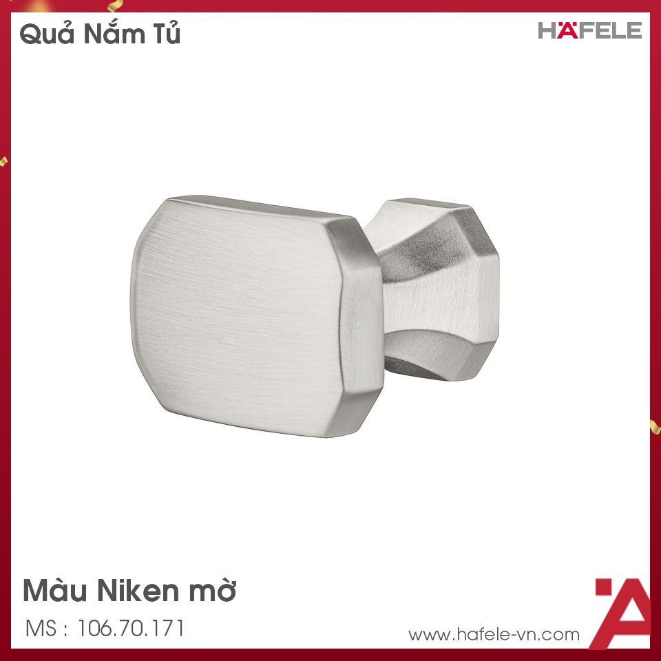 Quả Nắm Tủ H2185 Hafele 106.70.171