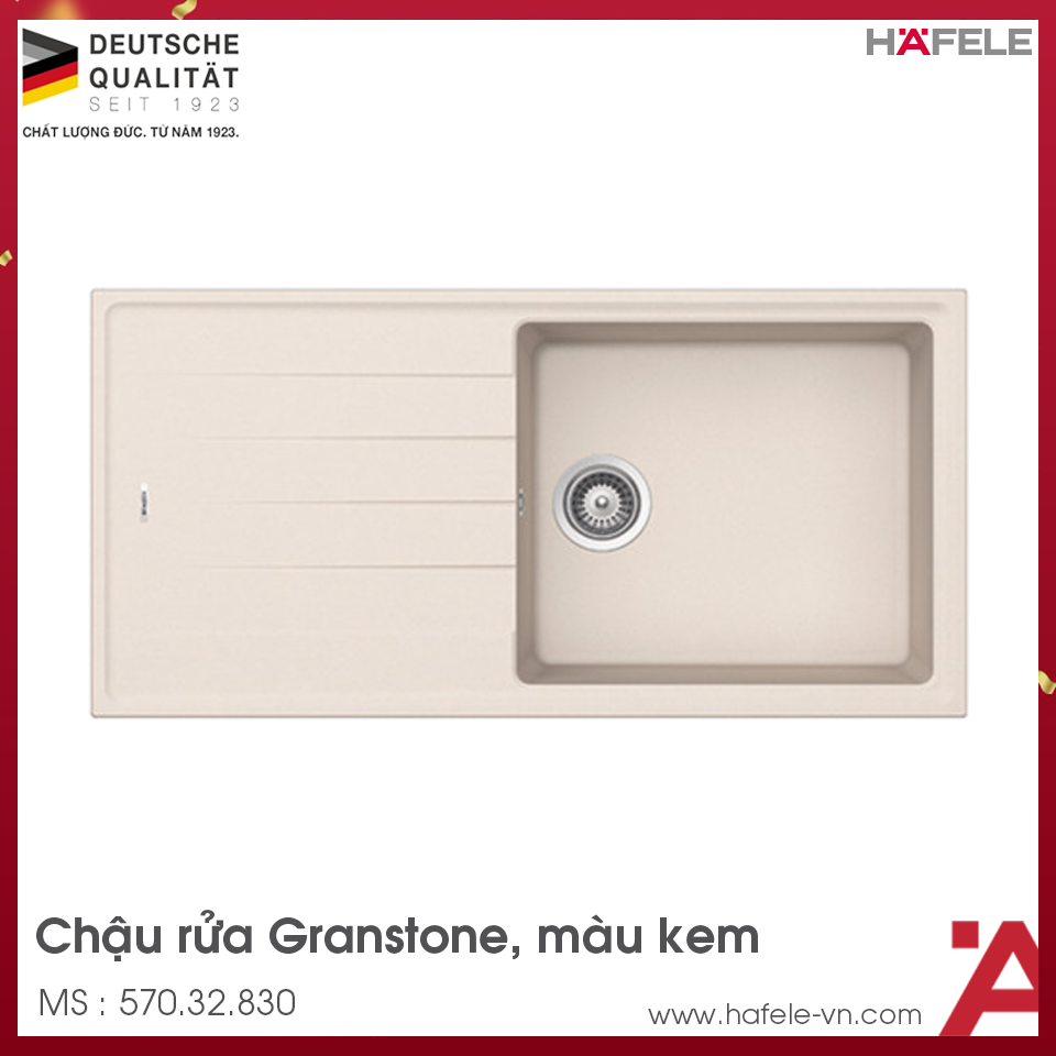 Chậu Rửa Chén HS20-GED1S60 Hafele 570.32.830