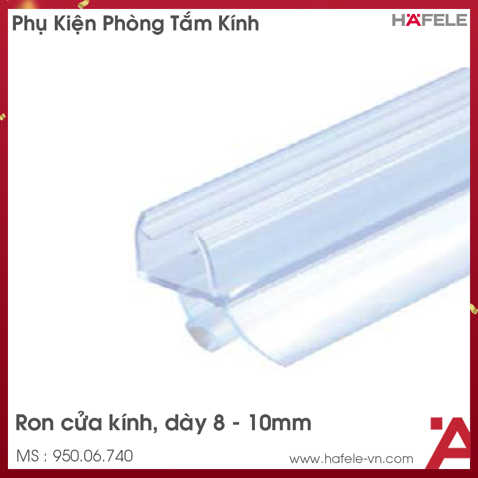 Ron Cửa Kính 8-10mm Hafele 950.06.740