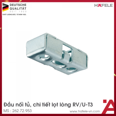 Phụ Kiện Bas Liên Kết RV/U-T3 Hafele 262.72.953