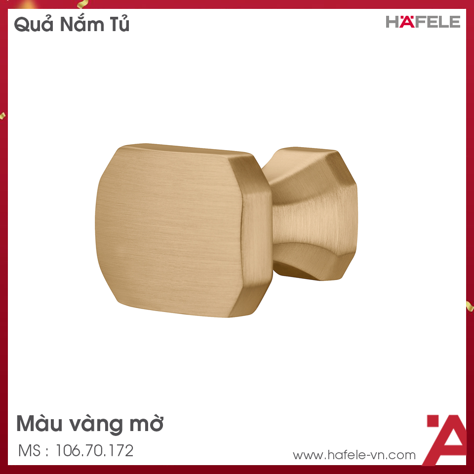 Quả Nắm Tủ H2185 Hafele 106.70.172