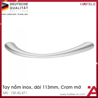 Tay Nắm Tủ Inox D113mm Hafele 155.00.471