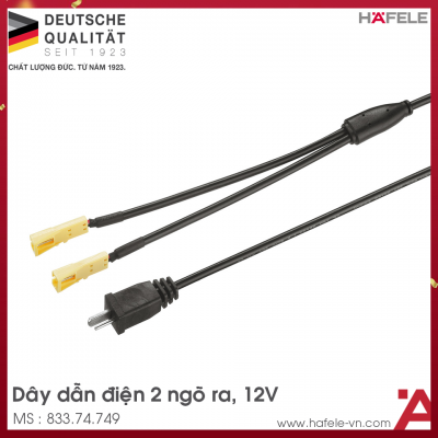 Dây Dẫn Điện Cho Biến Thế Đèn Led 12V Hafele 833.74.749