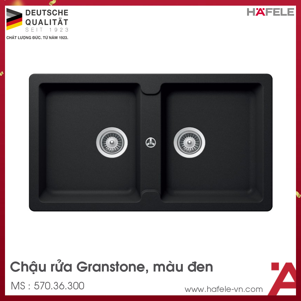 Chậu Rửa Đá HS19-GEN2S90 Hafele 570.36.300