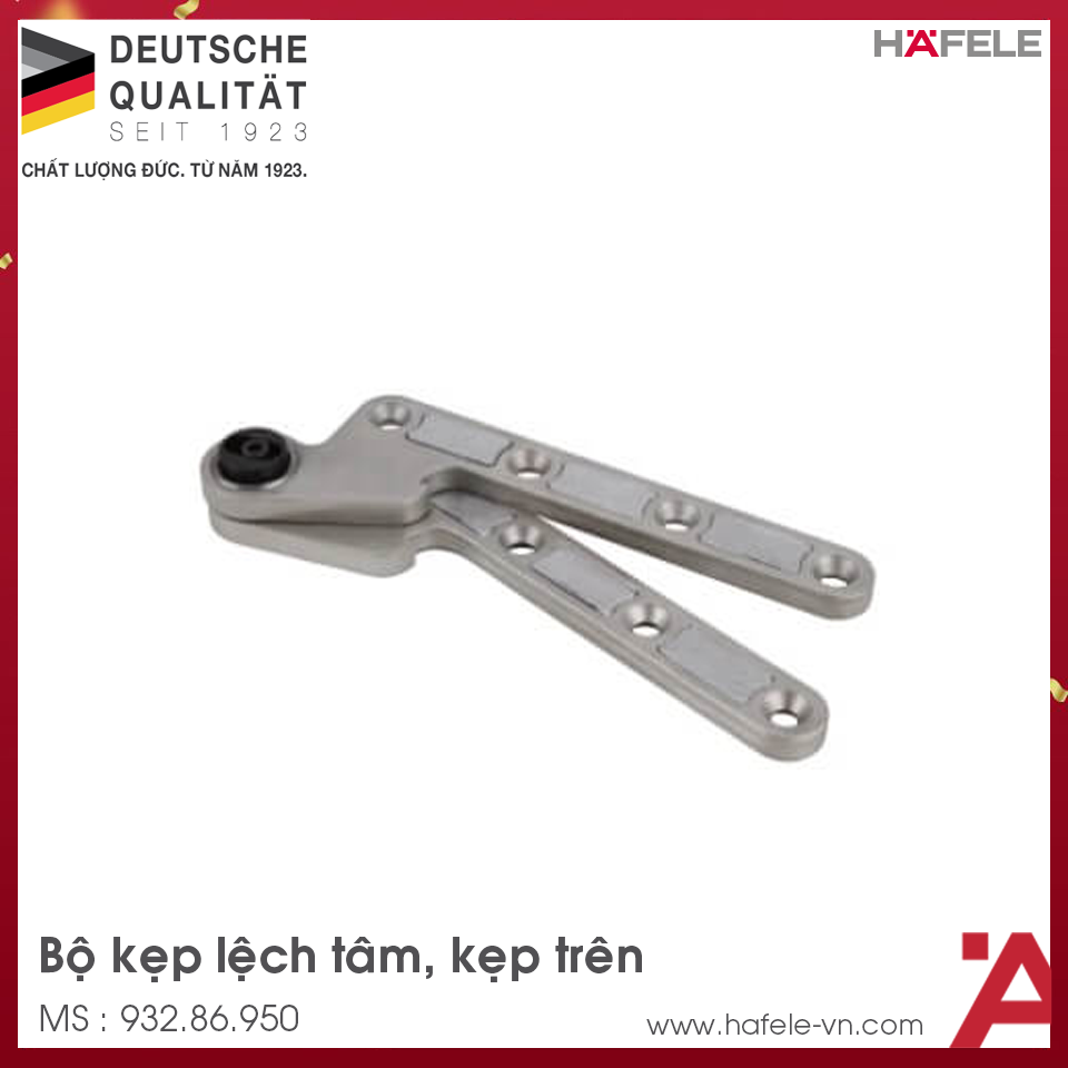 Bộ Kẹp Lệch Tâm Kẹp Trên Hafele 932.86.950