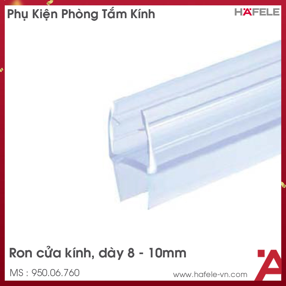 Ron Cửa Kính 8-10mm Hafele 950.06.760