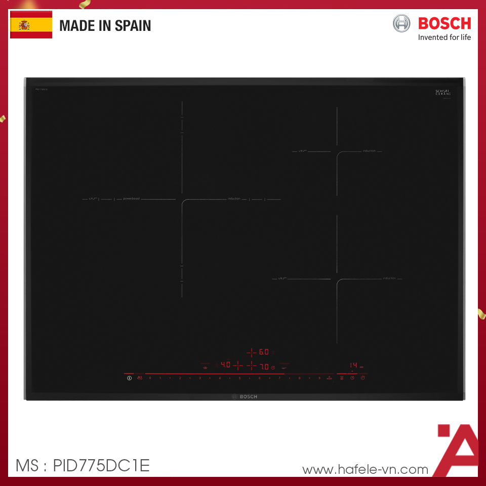 Bếp Từ Bosch 3 Vùng Nấu PID775DC1E