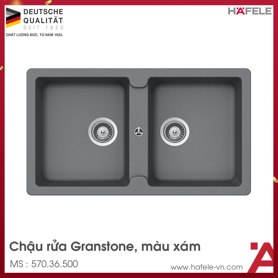 Chậu Rửa ANTONIUS HS-GD8650 Hafele 570.36.500