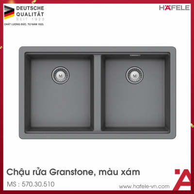 Chậu Rửa Đá HS20-GEN2S80 Hafele 570.30.510