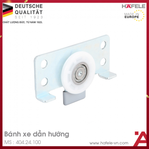 Bánh Xe Cửa Trượt Tủ Polyamid Hafele 404.24.100