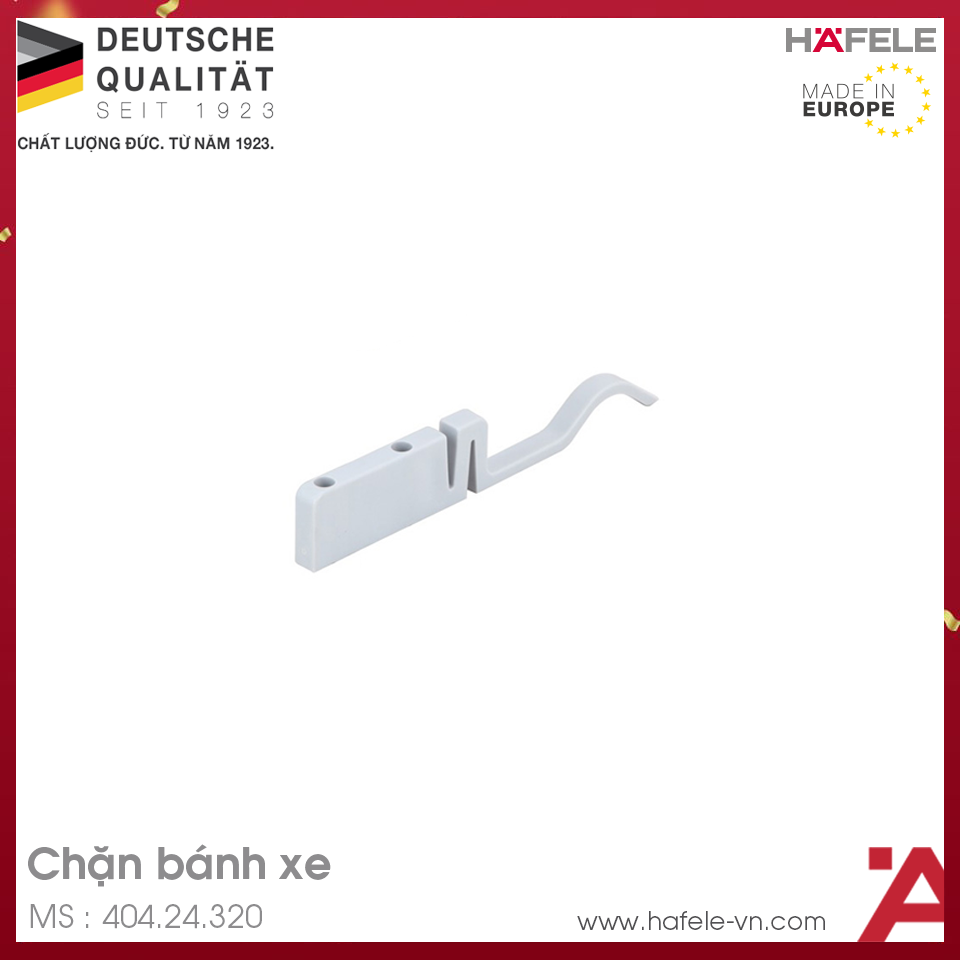 Chặn Bánh Xe Cho Cửa Trượt Hafele 404.24.320