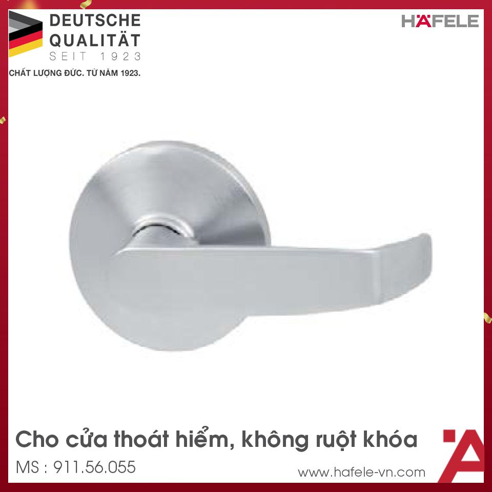 Tay Nắm Gạt Cửa Thoát Hiểm Hafele 911.56.055