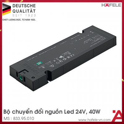 Bộ Chuyển Nguồn LED 24V 40W Hafele 833.95.010