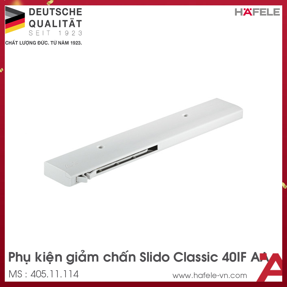 Phụ Kiện Giảm Chấn Sildo Classic 40IF AA Hafele 405.11.114