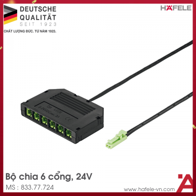 Bộ Chia 6 Đèn Hệ 24V Hafele 833.77.724