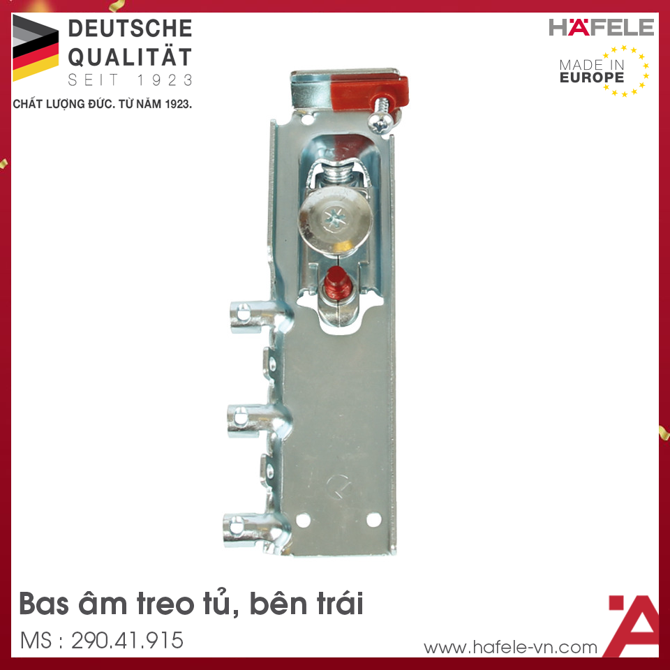 Bas Treo Tủ Âm Tường Trái Hafele 290.41.915