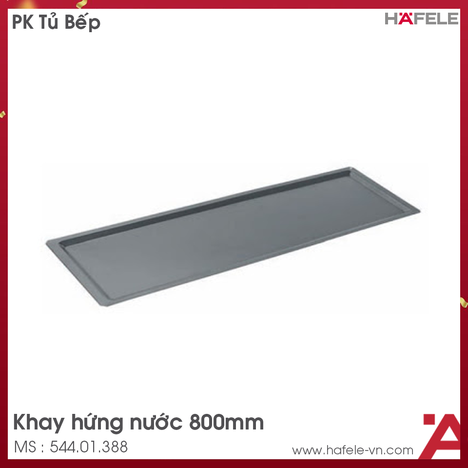 Khay Hứng Nước Màu Đen 800mm Hafele 544.01.388