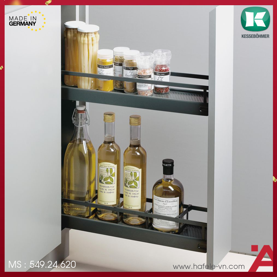 Bộ Rổ Kéo Số 15 R150mm Hafele 549.24.620