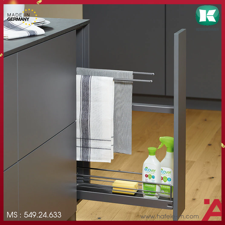 Bộ Rổ Kéo Số 15 R150mm Hafele 549.24.633