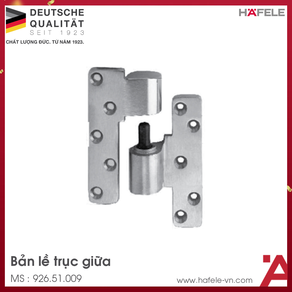 Bản Lề Trục Giữa Hafele 926.51.009