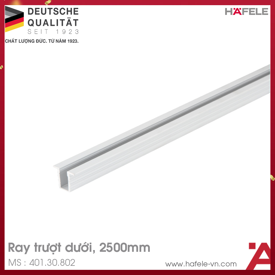 Ray Trượt Dưới 2500mm Hafele 401.30.802