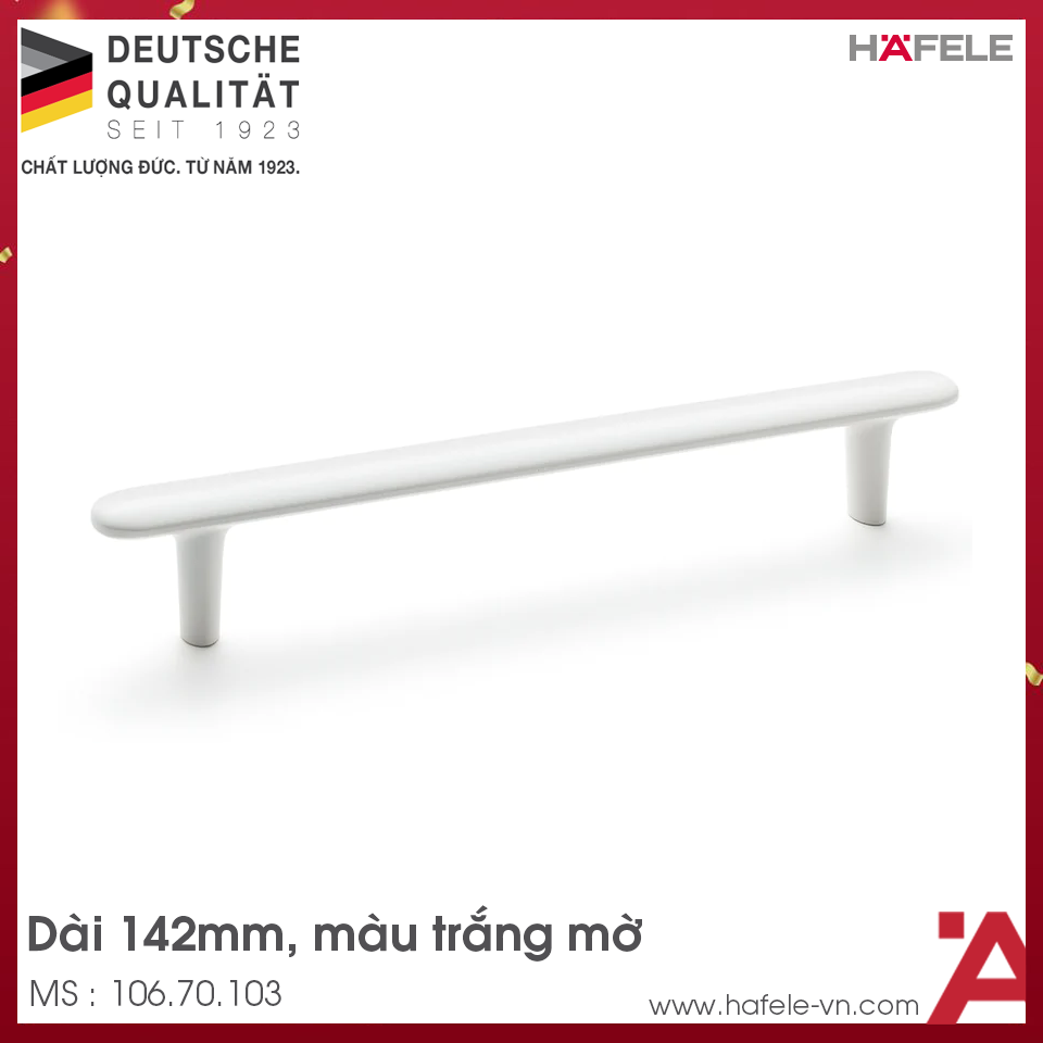 Tay Nắm Tủ 142mm H2135 Hafele 106.70.103