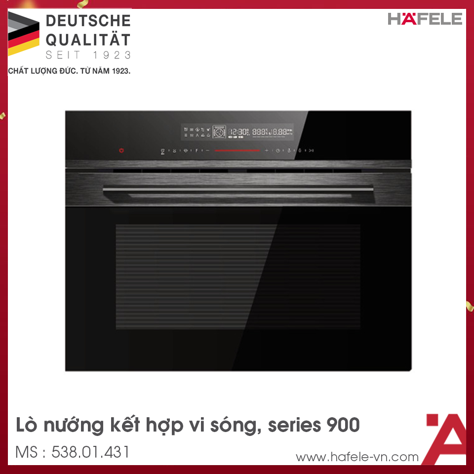 Lò Nướng Kết Hợp Vi Sóng Âm Tủ HCO-8T50A Hafele 538.01.431