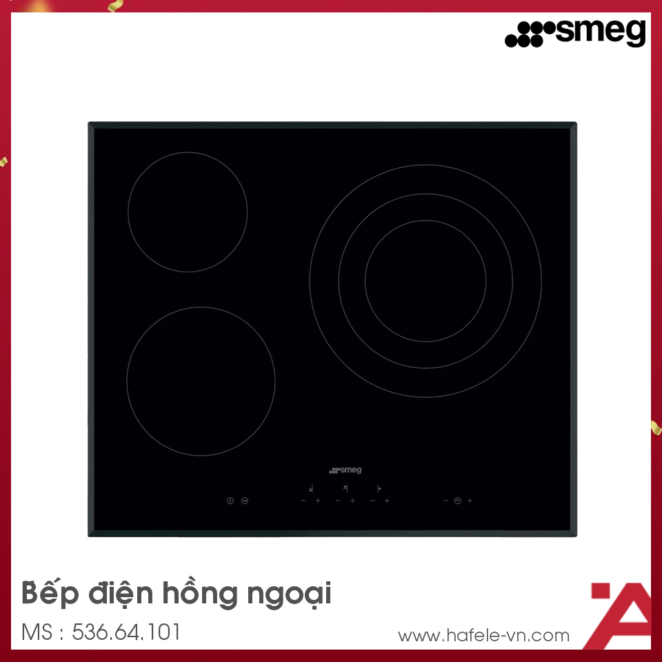 Bếp Điện Smeg SE363ETB 536.64.101