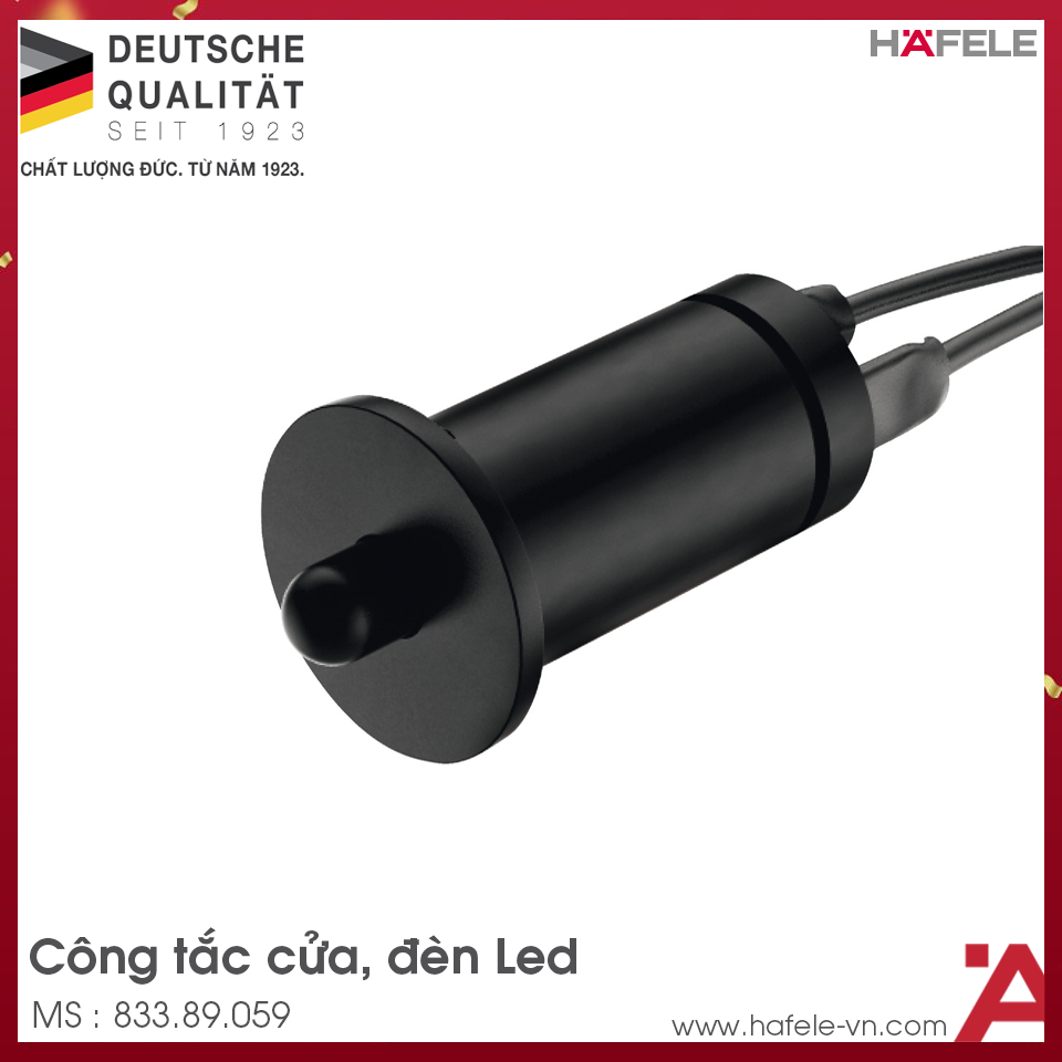 Công Tắc Đèn Led Cửa Bản Lề Hafele 833.89.059