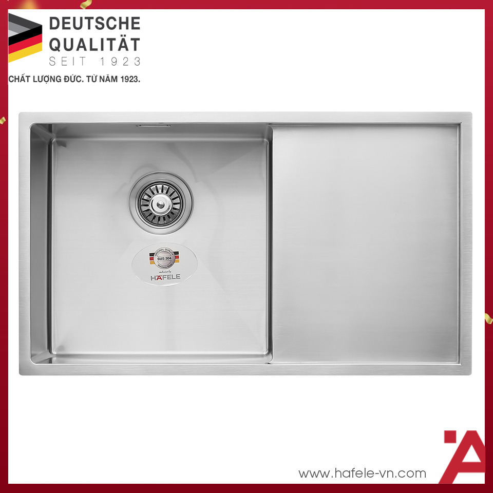 Chậu Rửa Inox HS21-SSD1S60 Hafele 567.94.010