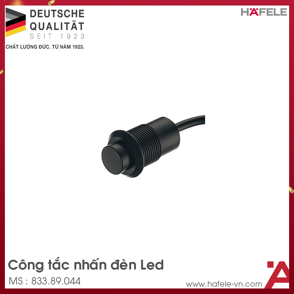 Công Tắc Nhấn Đèn Led Hafele 833.89.044