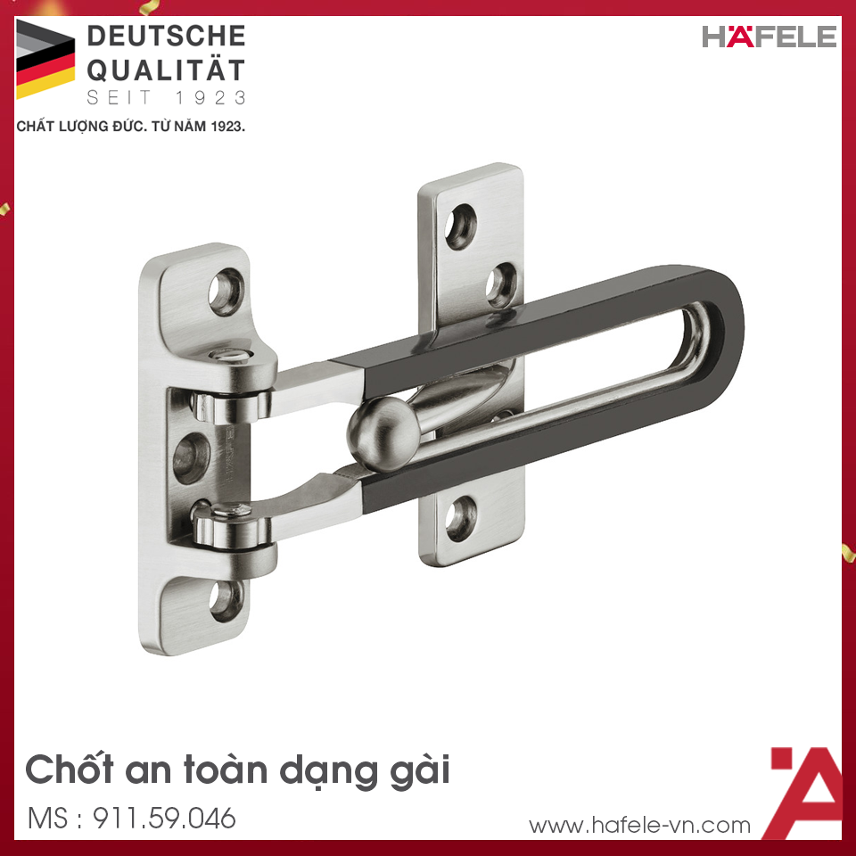 Chốt An Toàn Dạng Gài Hafele 911.59.046