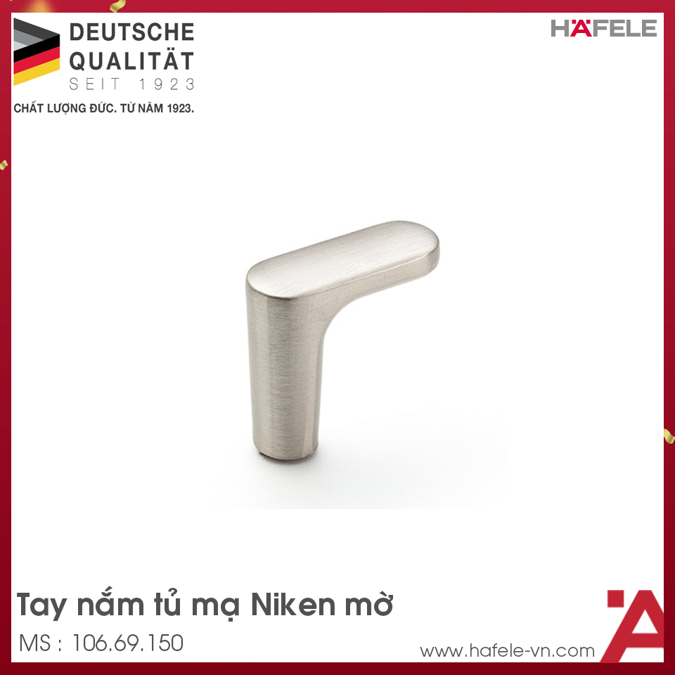 Quả Nắm Tủ H2130 Hafele 106.69.150