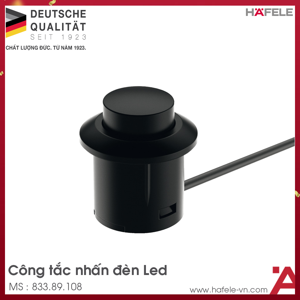 Công Tắc Nhấn Đèn Led Hafele 833.89.108