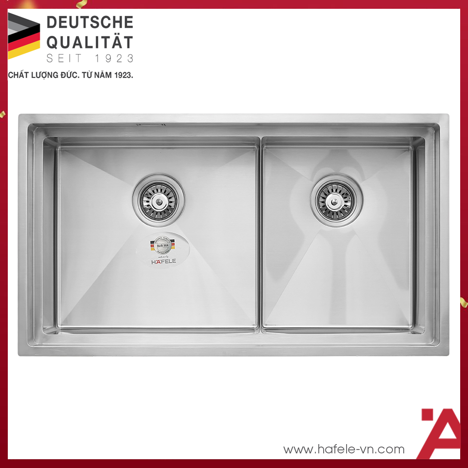 Chậu Rửa Inox HS21-SSN2S90 Hafele 567.94.030