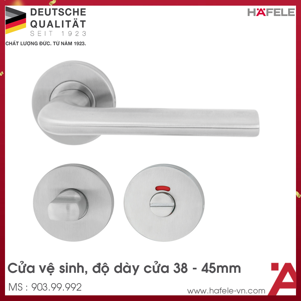 Tay Nắm Gạt Nhà Vệ Sinh Hafele 903.99.992