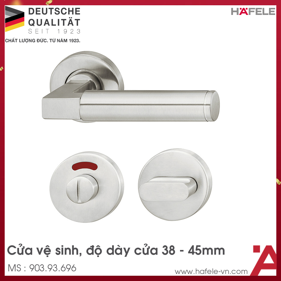 Tay Nắm Gạt Cửa Vệ Sinh Hafele 903.93.696
