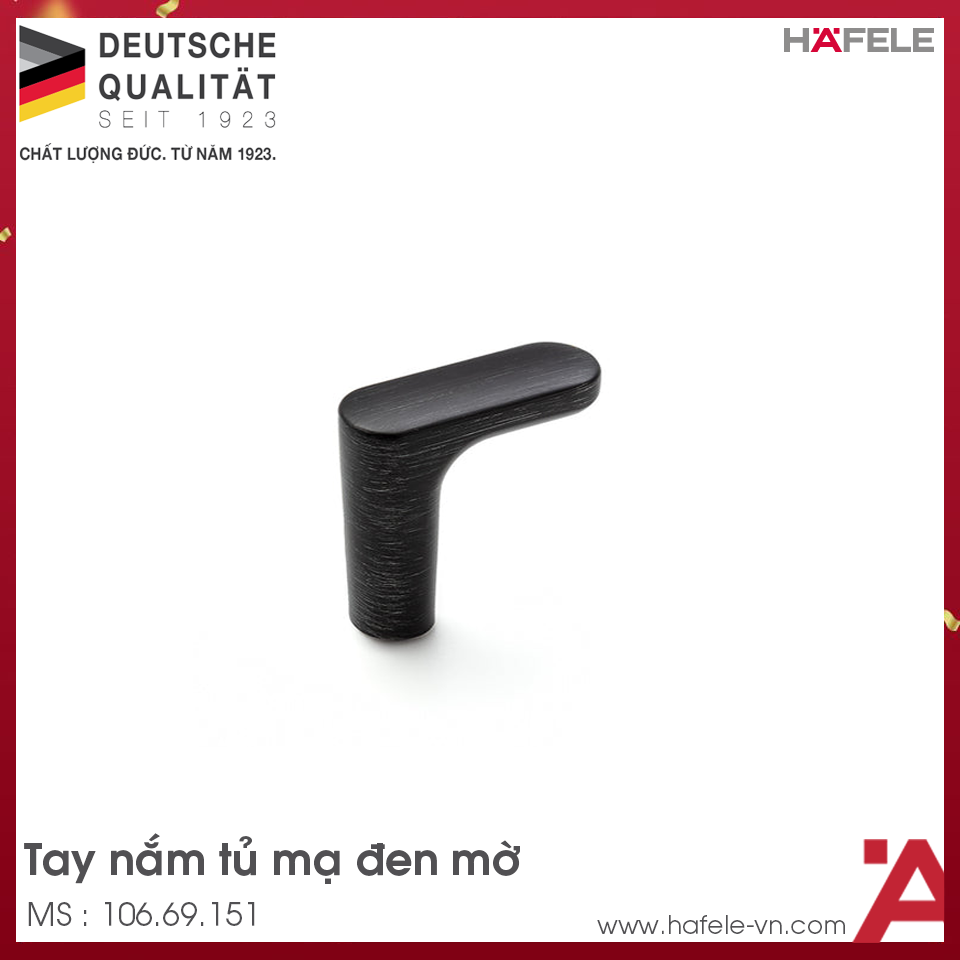 Quả Nắm Tủ H2130 Hafele 106.69.151