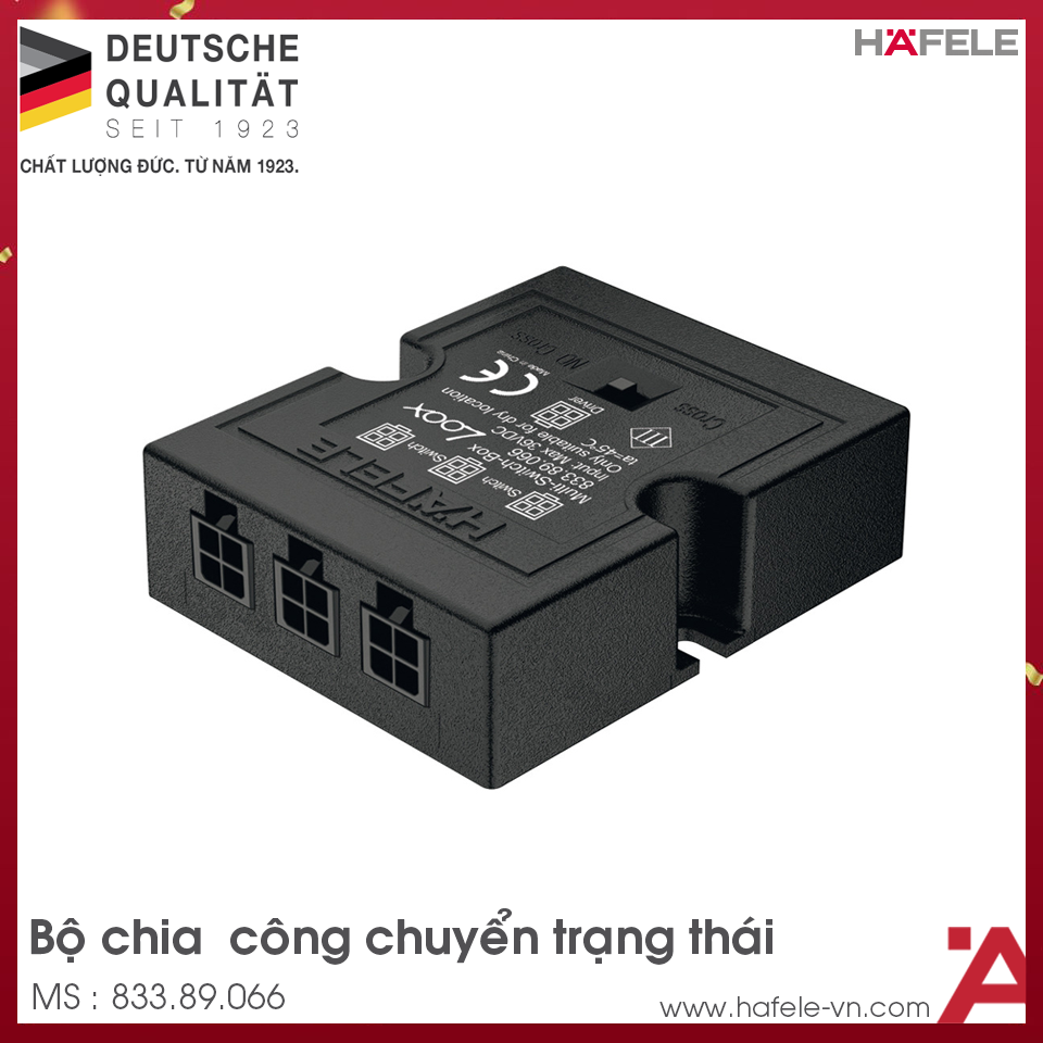 Bộ Chia Công Tắc Chuyến Trạng Thái Hafele 833.89.066