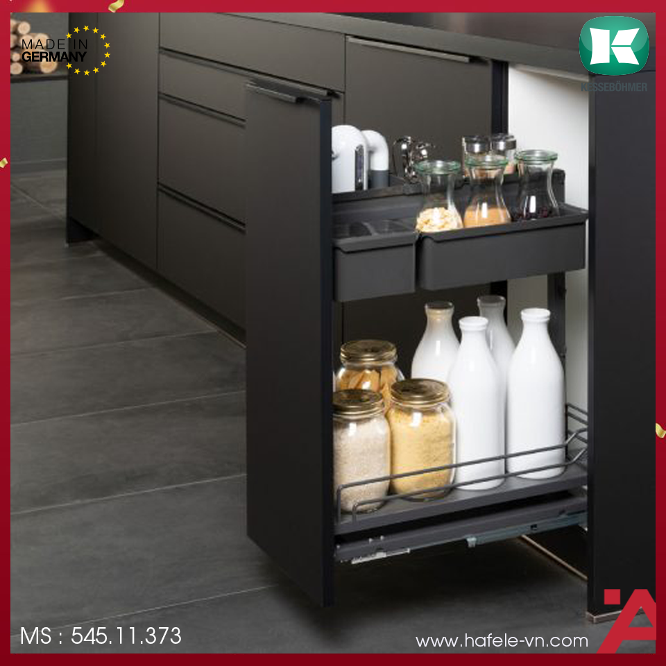 Bộ Rổ Kéo 400mm Dipensa Junior III Hafele 545.11.373