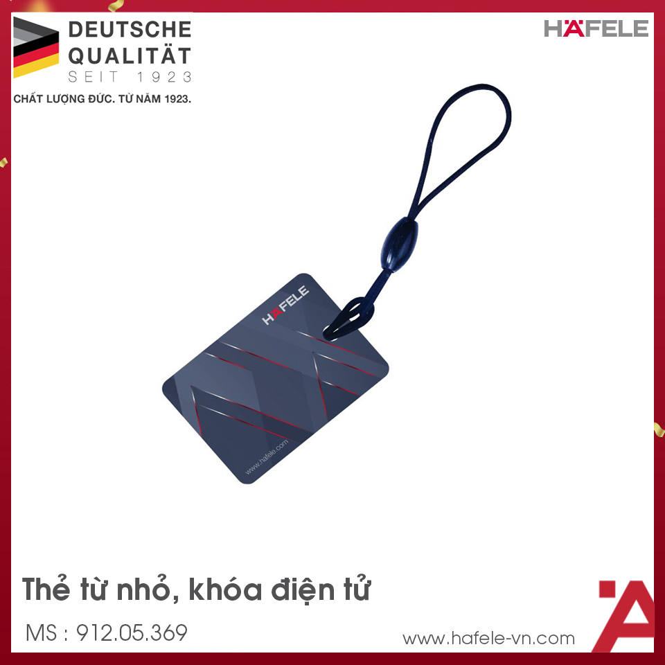 Thẻ Từ Mifare Cho Khóa Điện Tử Hafele 912.05.369