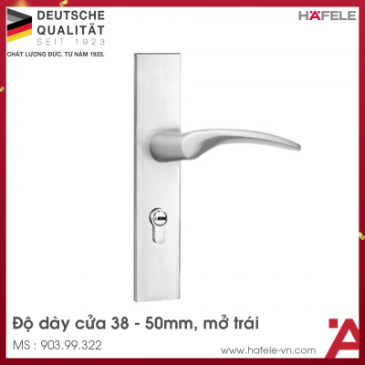 Tay Nắm Gạt Mở Trái C/C 72mm Hafele 903.99.322