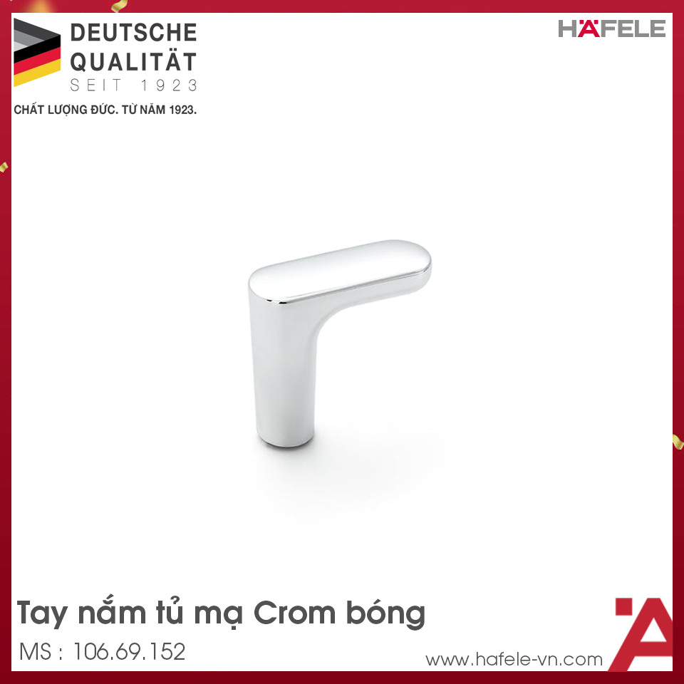 Quả Nắm Tủ H2130 Hafele 106.69.152